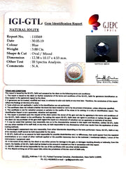 4.31 Ratti Natural Iolite With Govt. Lab Certificate-(1221)